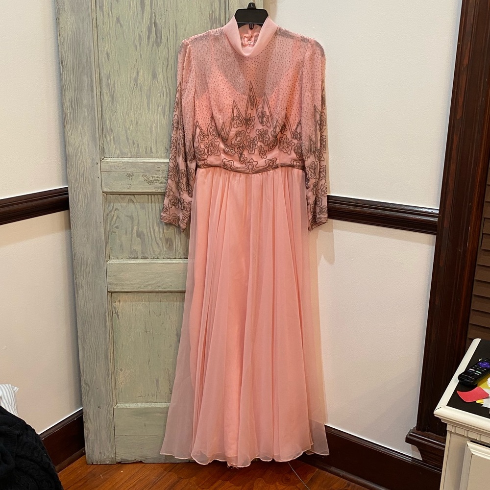 Vintage 70’s Jack Bryan evening gown long